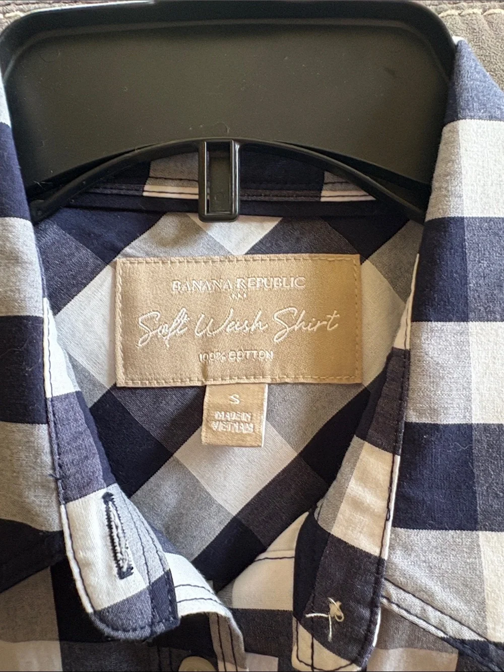 Banana Republic classic check